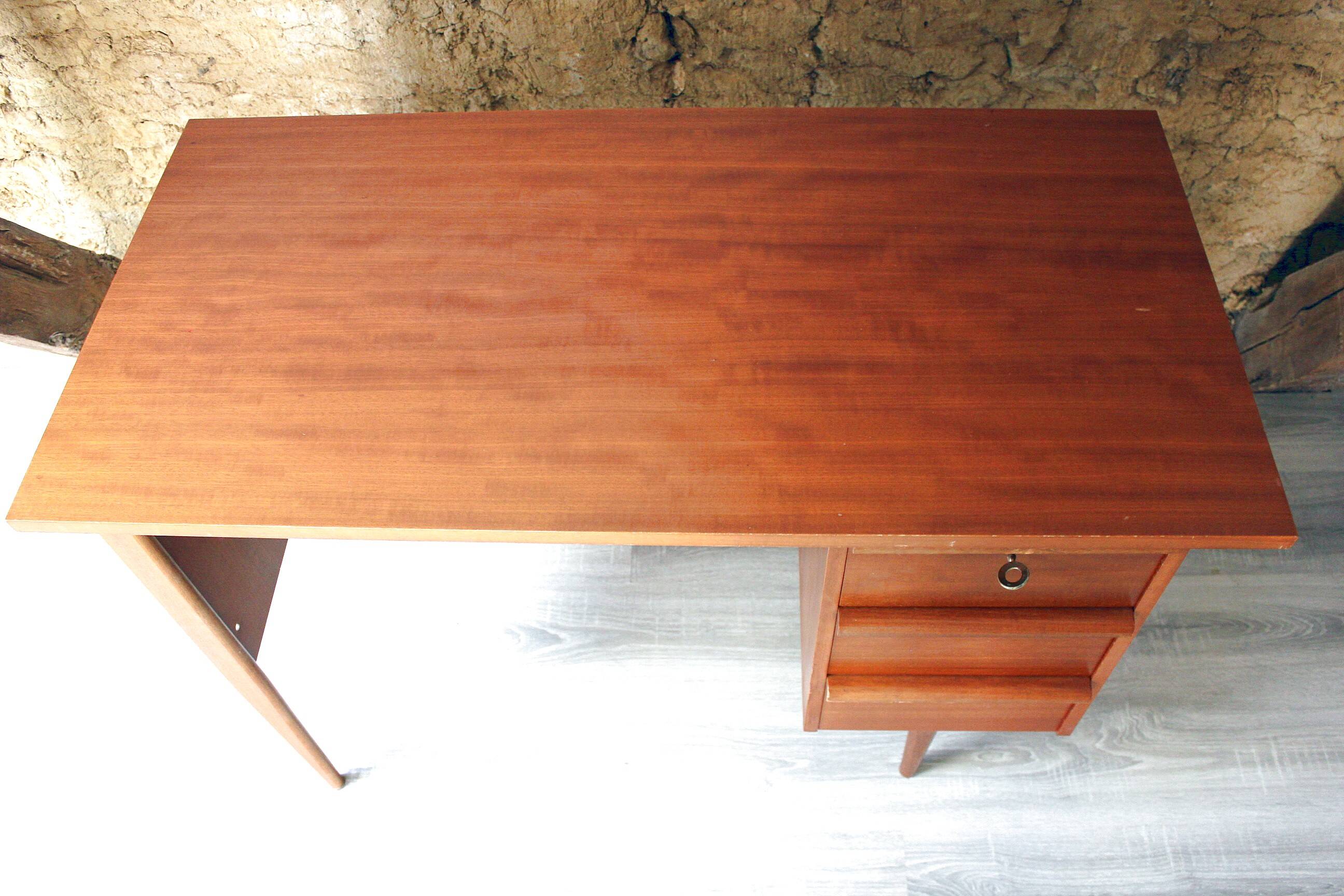 Vintage Scandinavian desk from the 1960s.