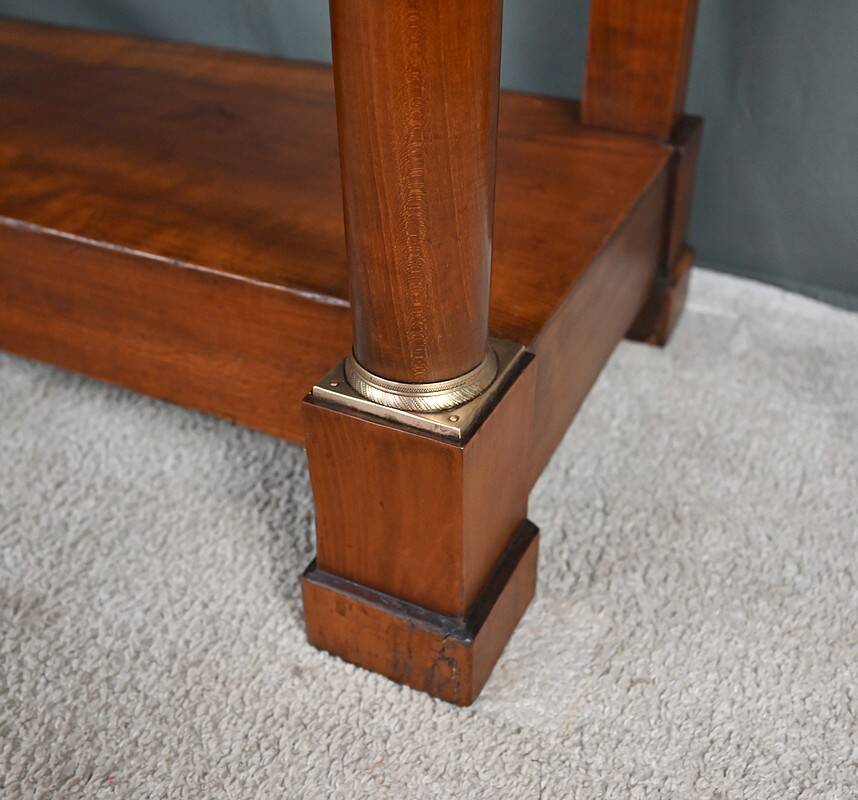 Cherrywood console, Empire style – Mid 19th century