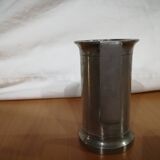 Baby Whiskey double jigger in pewter