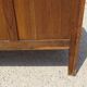 Art Deco sideboard in walnut with a marble top