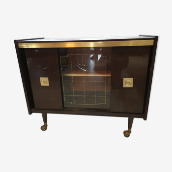 Mini bar console from the 50s and 60s