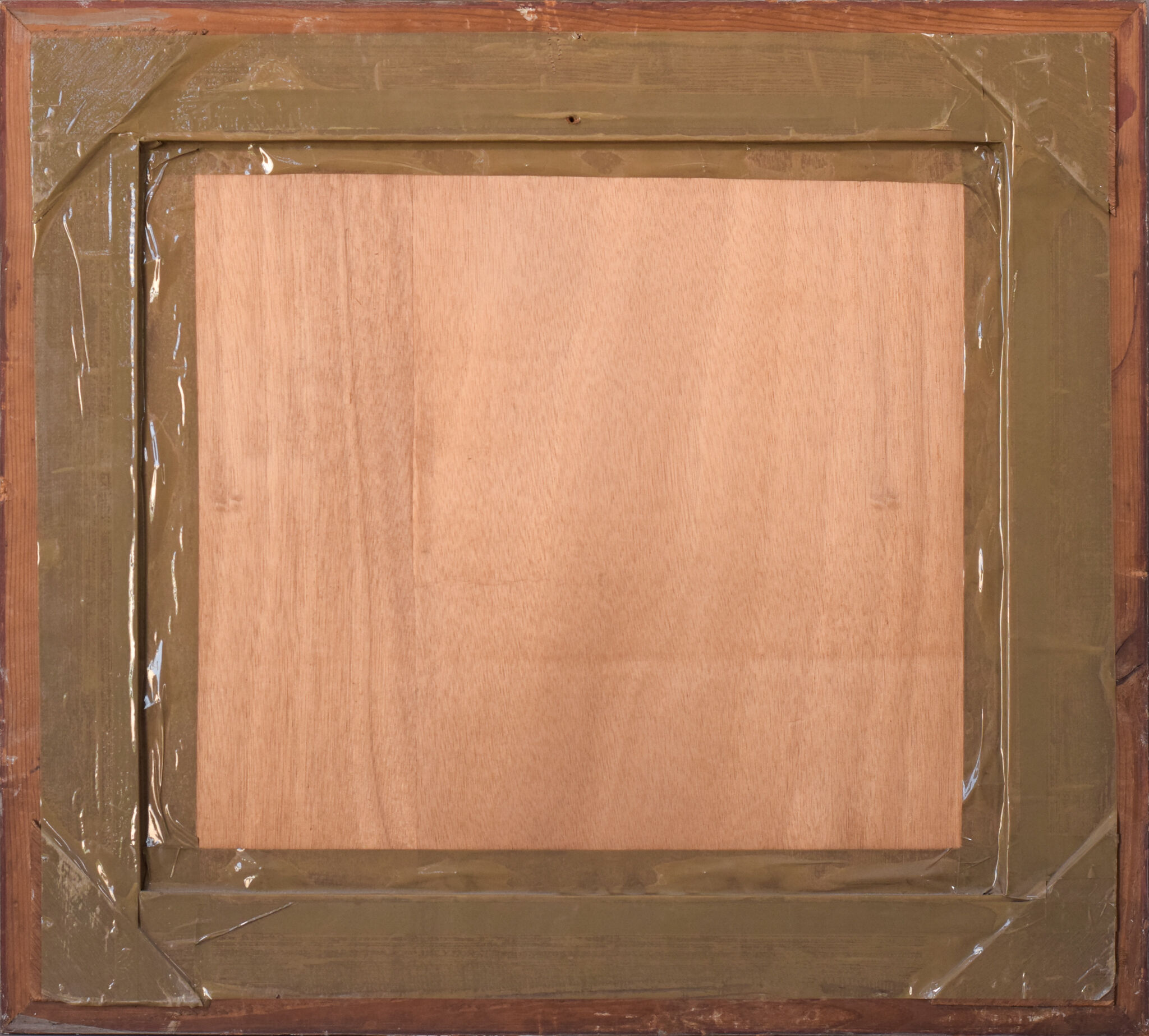 Impressionist wooded landscape with flowers