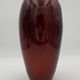 Max Idlas vase, red ceramic "ox's blood", 1970s