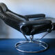 Mid-century reclining swivel lounge chair, 1960