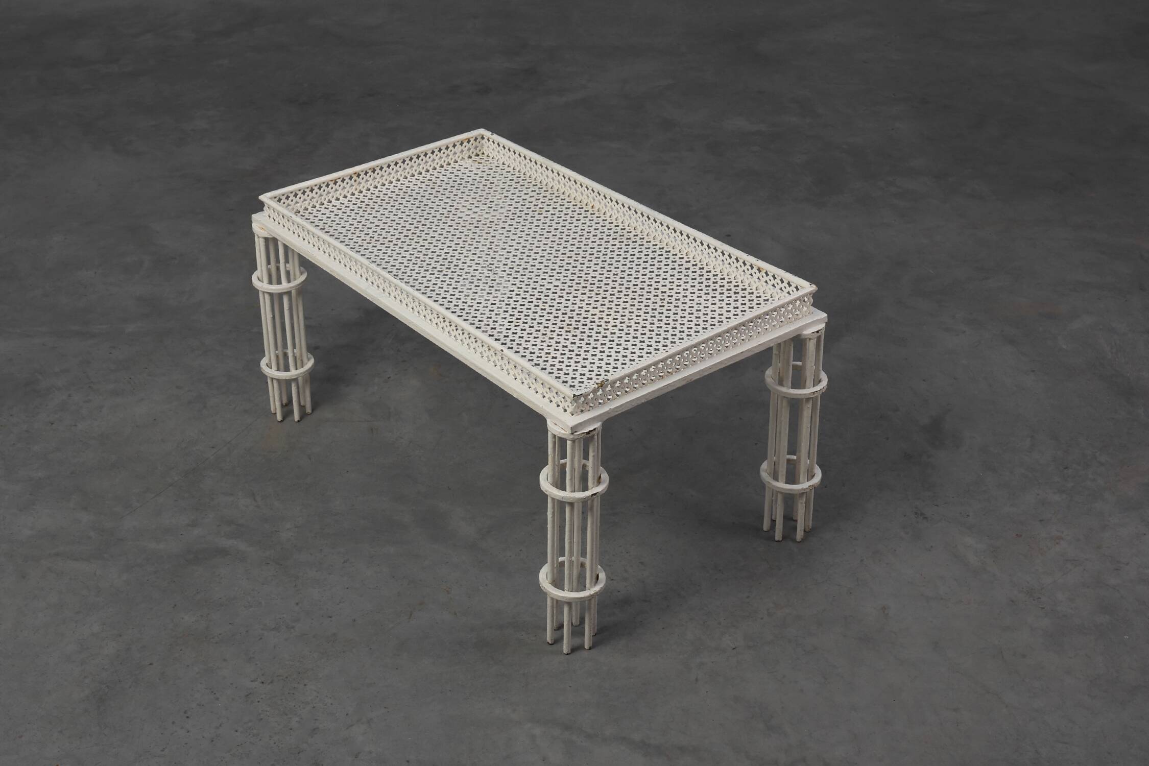 Mid-Century French Coffee Table by Mathieu Matégot, 1960
