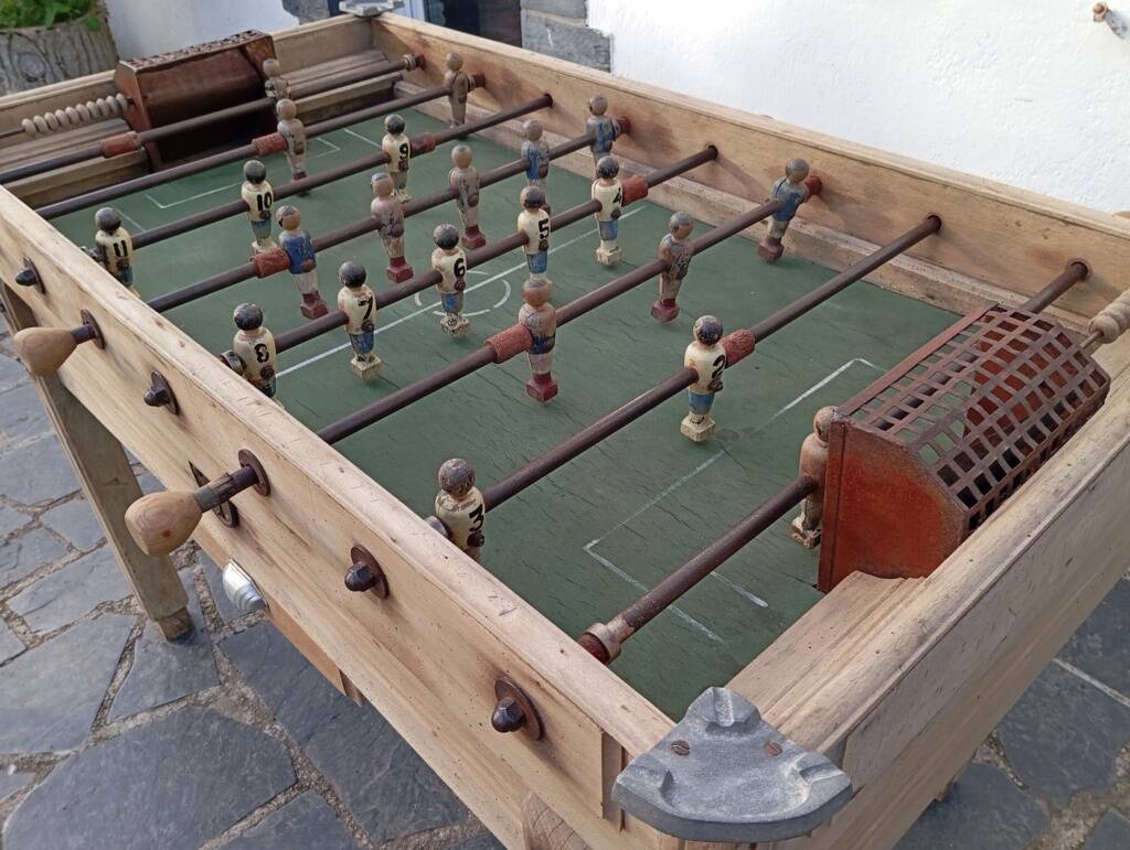 Babyfoot de bistrot Chevillotte années 1930