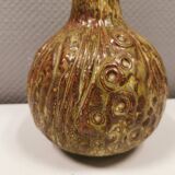 Table lamp with organic seed pod-like abstract patterns by Jørgen Mogensen Denmark