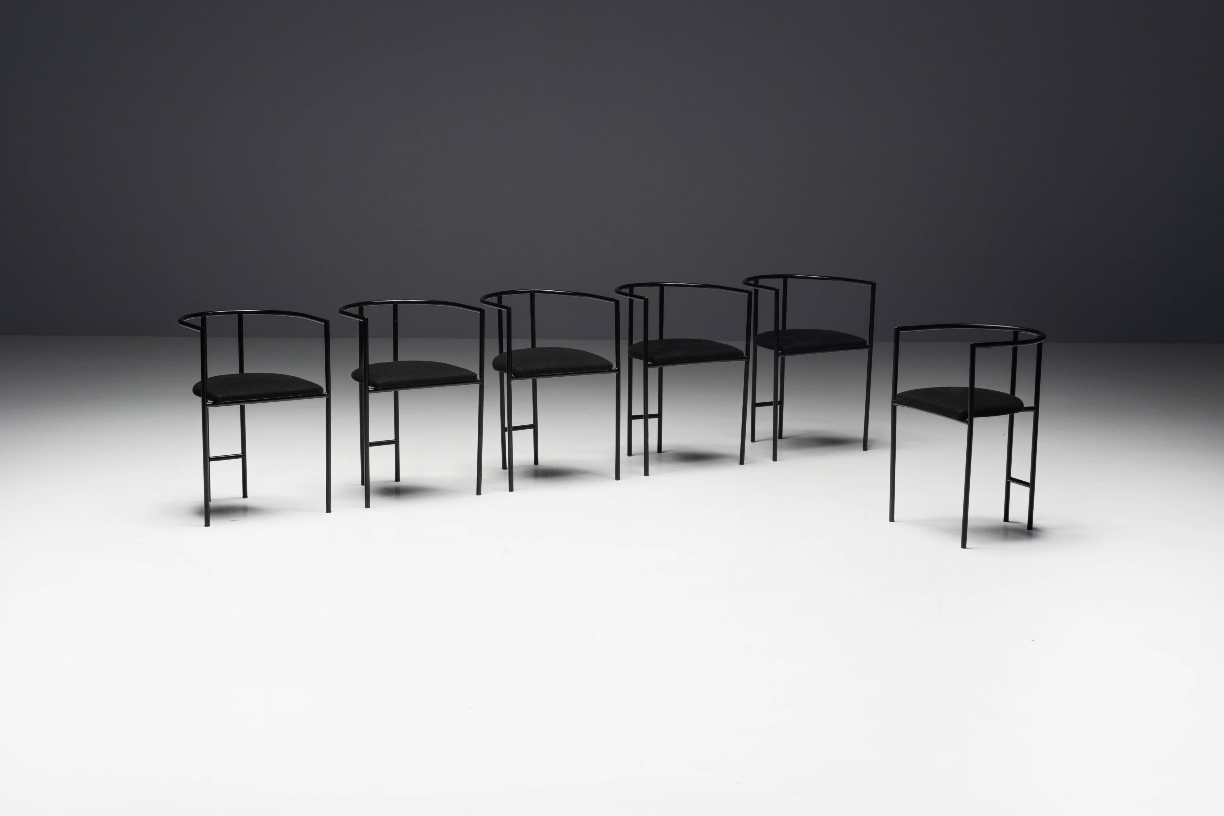 Postmodern "Tokyo" Armchairs by Rodney Kinsman for Bieffeplast, Italy, 1980s