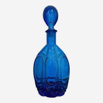 Cobalt blue perfume bottle style bottle