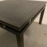 Square dining table Roset wenge line 130/130cm