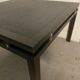 Square dining table Roset wenge line 130/130cm