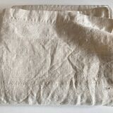 Farm tablecloth 19th in hemp canvas, reserve of trousseau L270cm