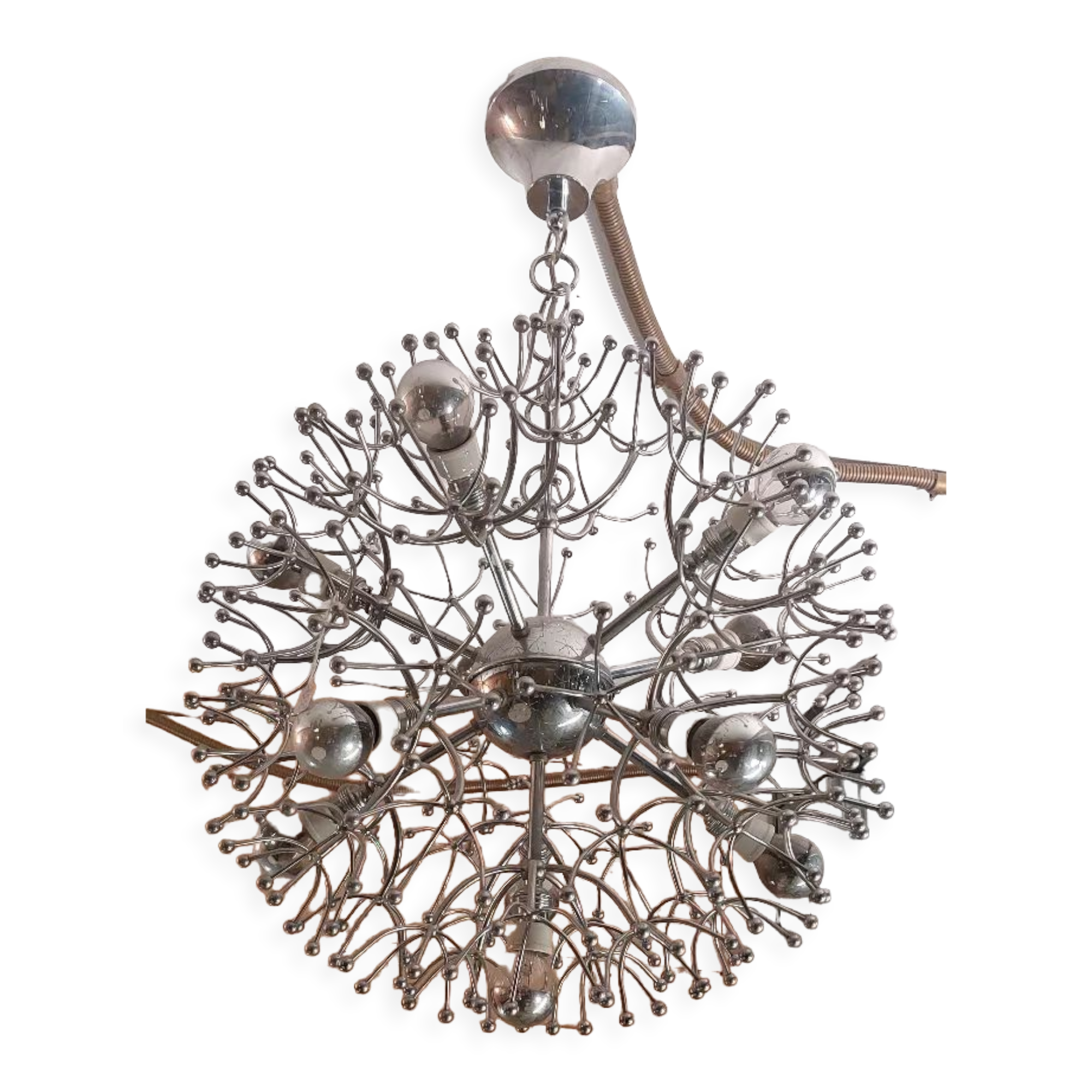 Lustre spoutnik, années 70
