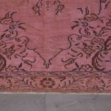 Pink Handknotted Antique Rug sku 1131