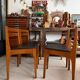 Ensemble de 4 chaises style scandinave vintage