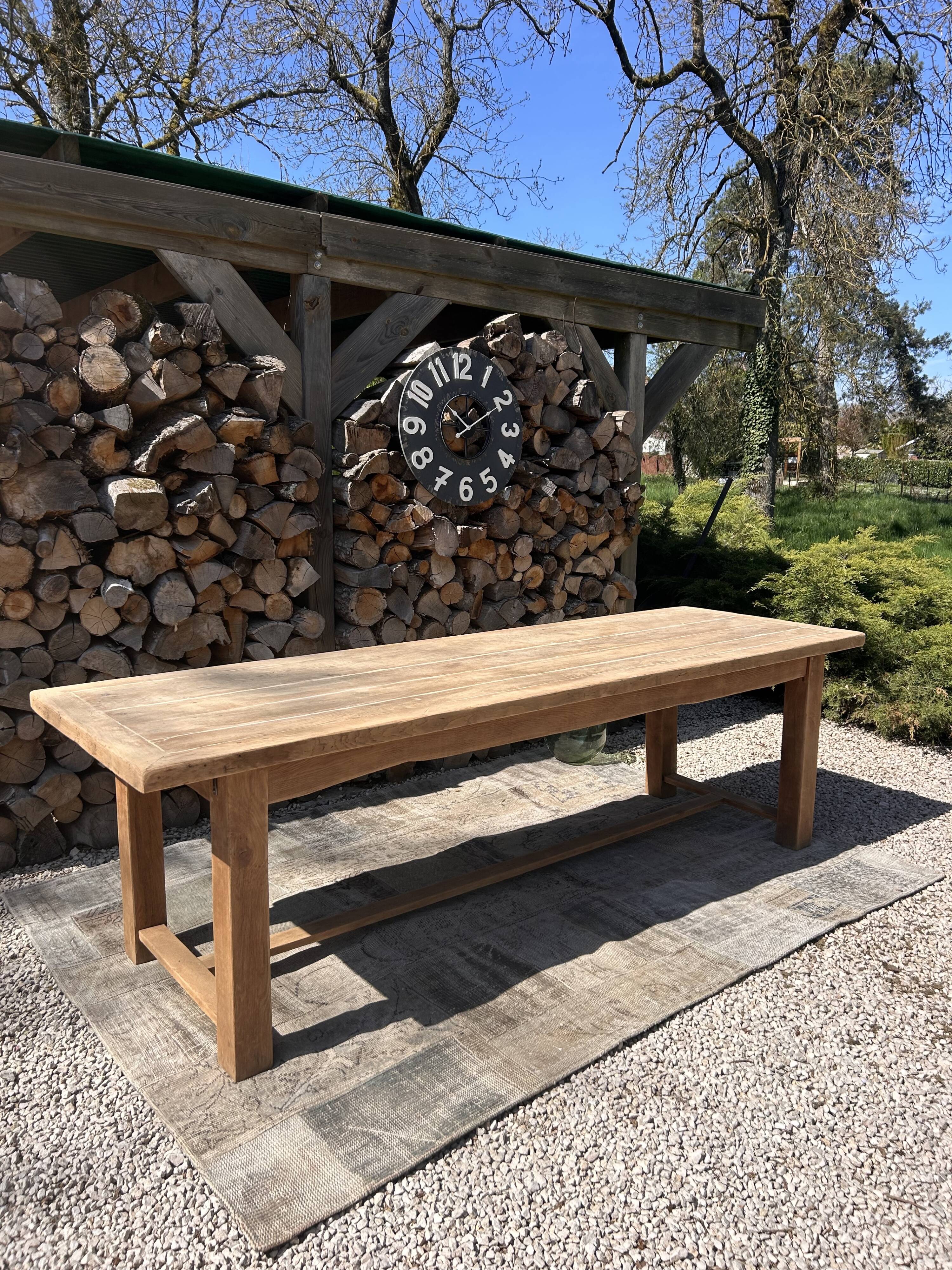 250cm renovated farmhouse table