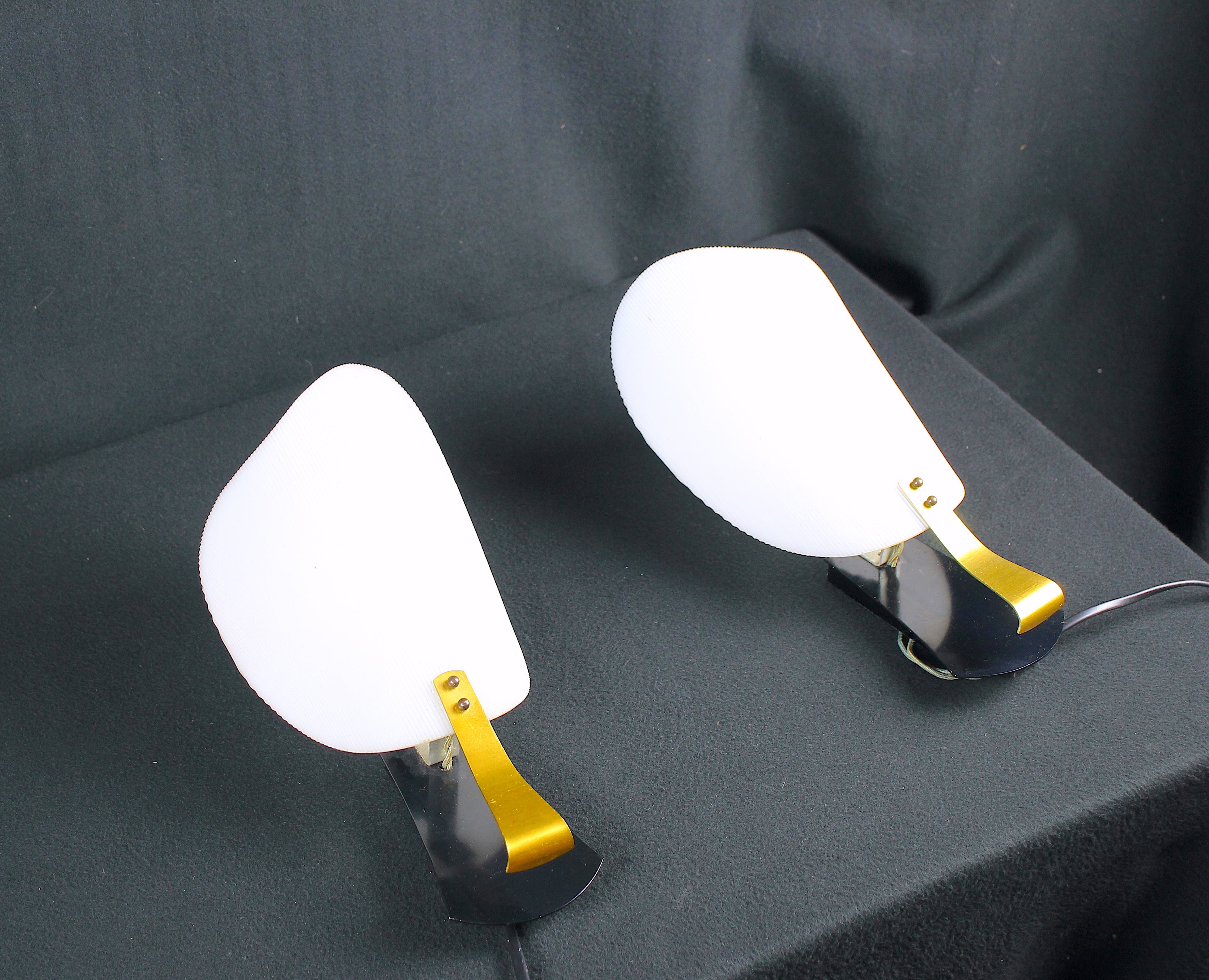 Pair wall lamps, taly 1950