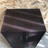 Old Hifi Furniture Vinyl Wood Veneer + Vintage Audio Interior Drawers