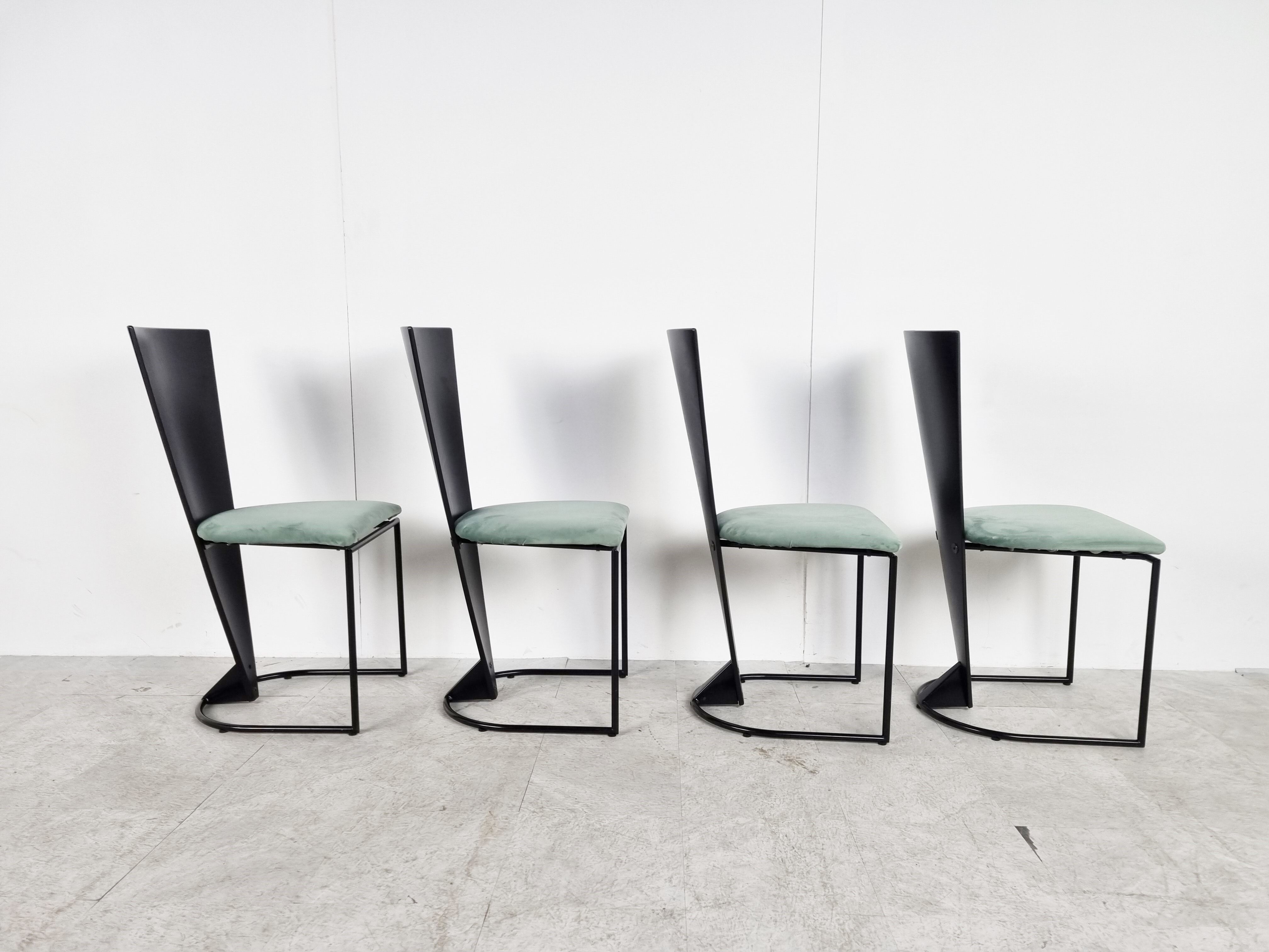 4 chairs, 1980s