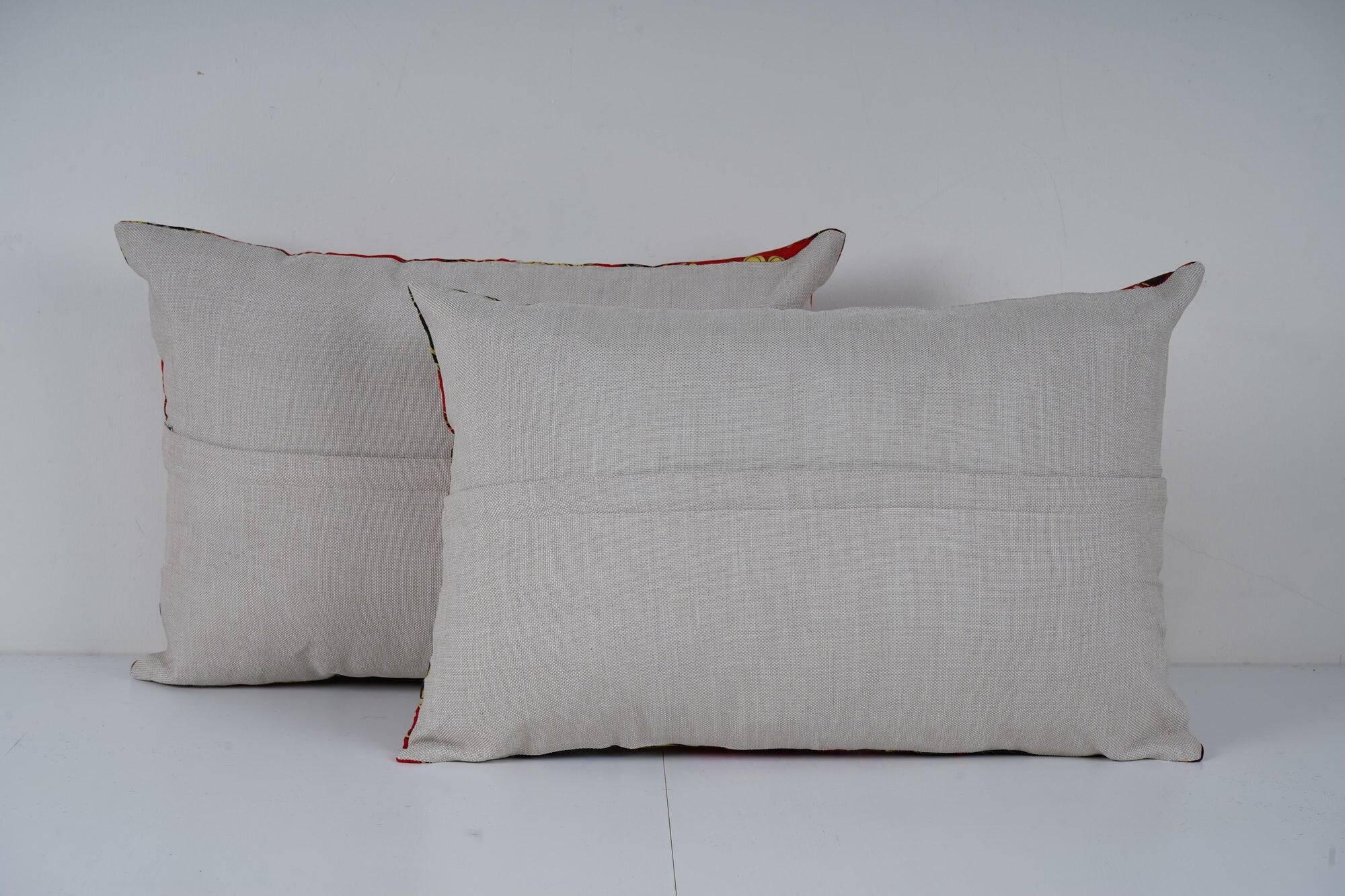 Set of 2 vintage Turkish cushion covers 41x56 cm
