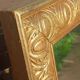 Antique gilded mirror