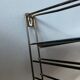 Blue, black and red Tomado vintage modular wall system - shelves - unit