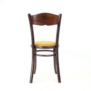 Vintage Bentwood Chair, Thonet Design, Czechoslovakia 1940s