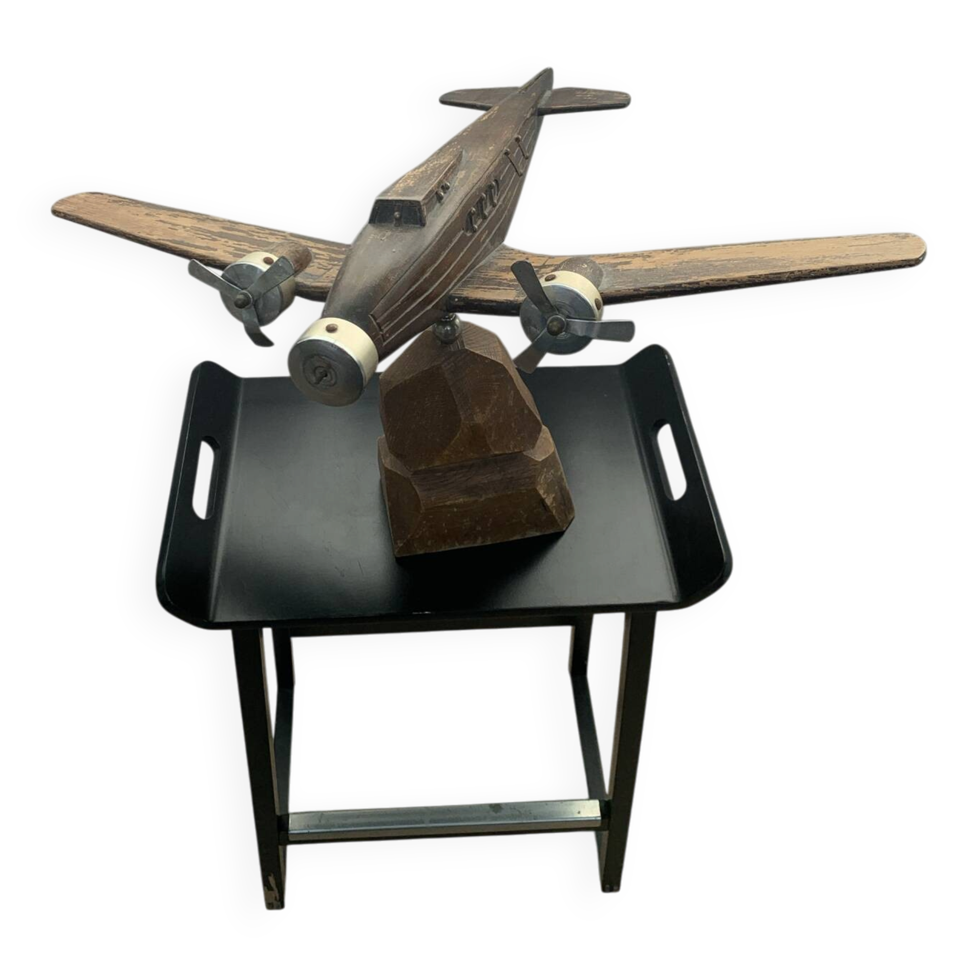 Wooden airplane
