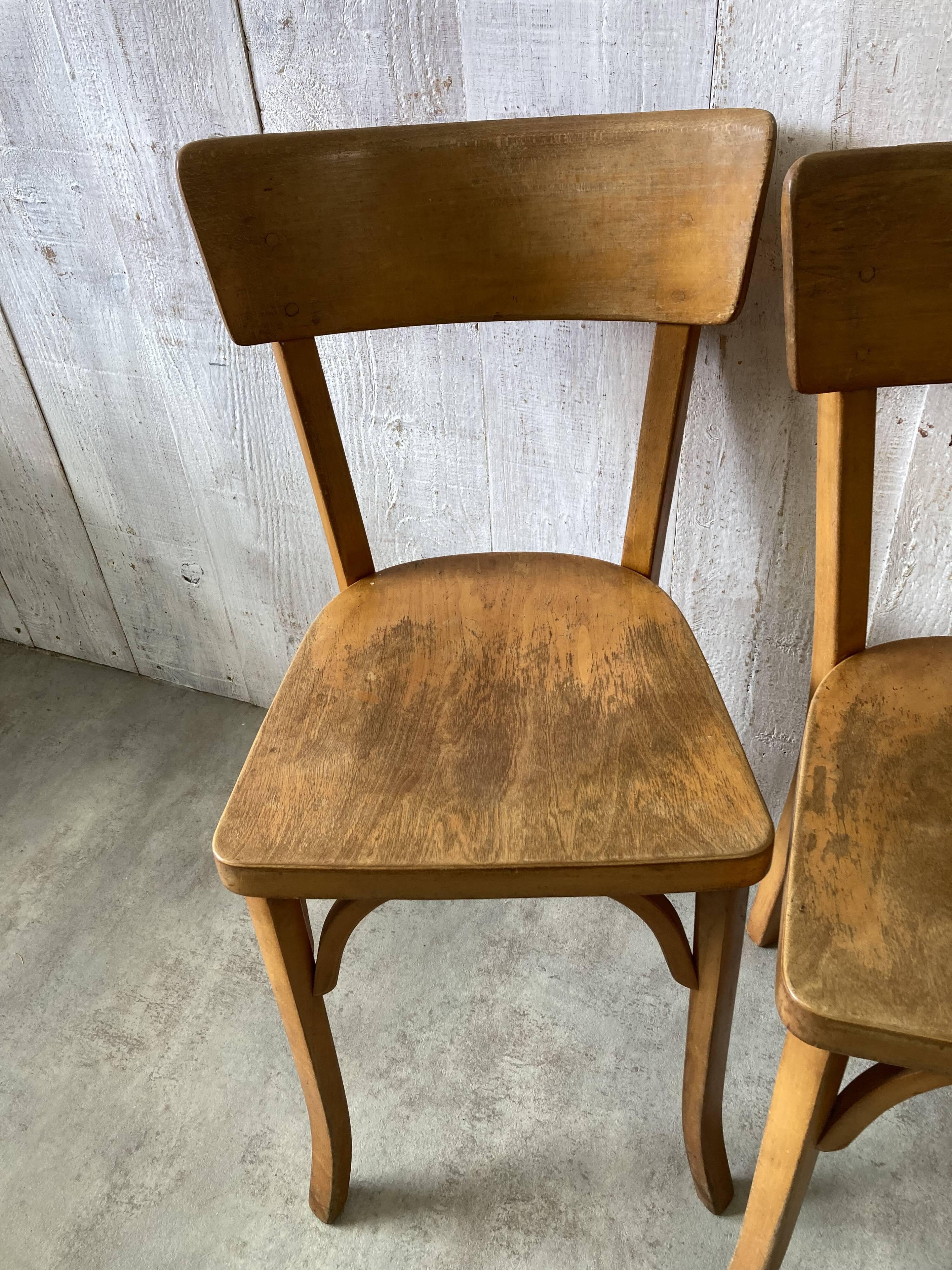 Série de 5 chaises Baumann