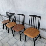 Set of four vintage chairs by Ilmari Tapiovaara