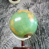 JRO illuminated terrestrial globe in German Ø33cm