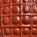 Modernist pottery cache in emailed earthenware