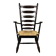 Rustic brutalist high ladder back arm chair 1960’s