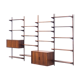 Feldballes Møbelfabrik rosewood wall unit by Kai Kristiansen