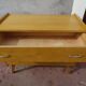 Commode trois tiroirs vintage années 60 pieds compas