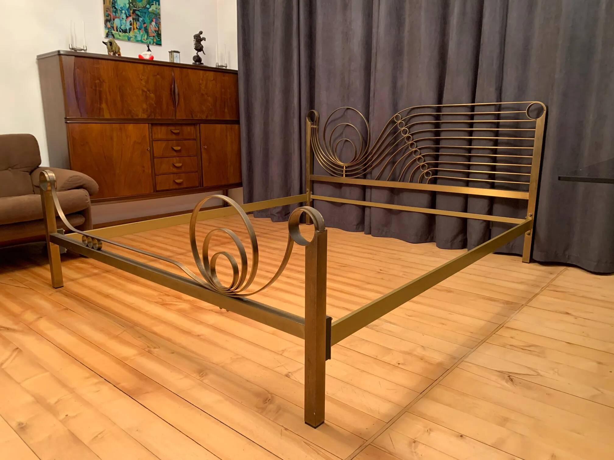 Double bed from the 1970s