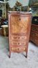 Small antique rosewood secretary with marble top ref je