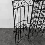 Wrought iron bar kiosk