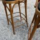 Pair of vintage bistro stools 1950/60 thonet style