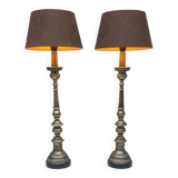 Paire de lampes italiennes