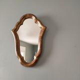 Style mirror in gilded wood