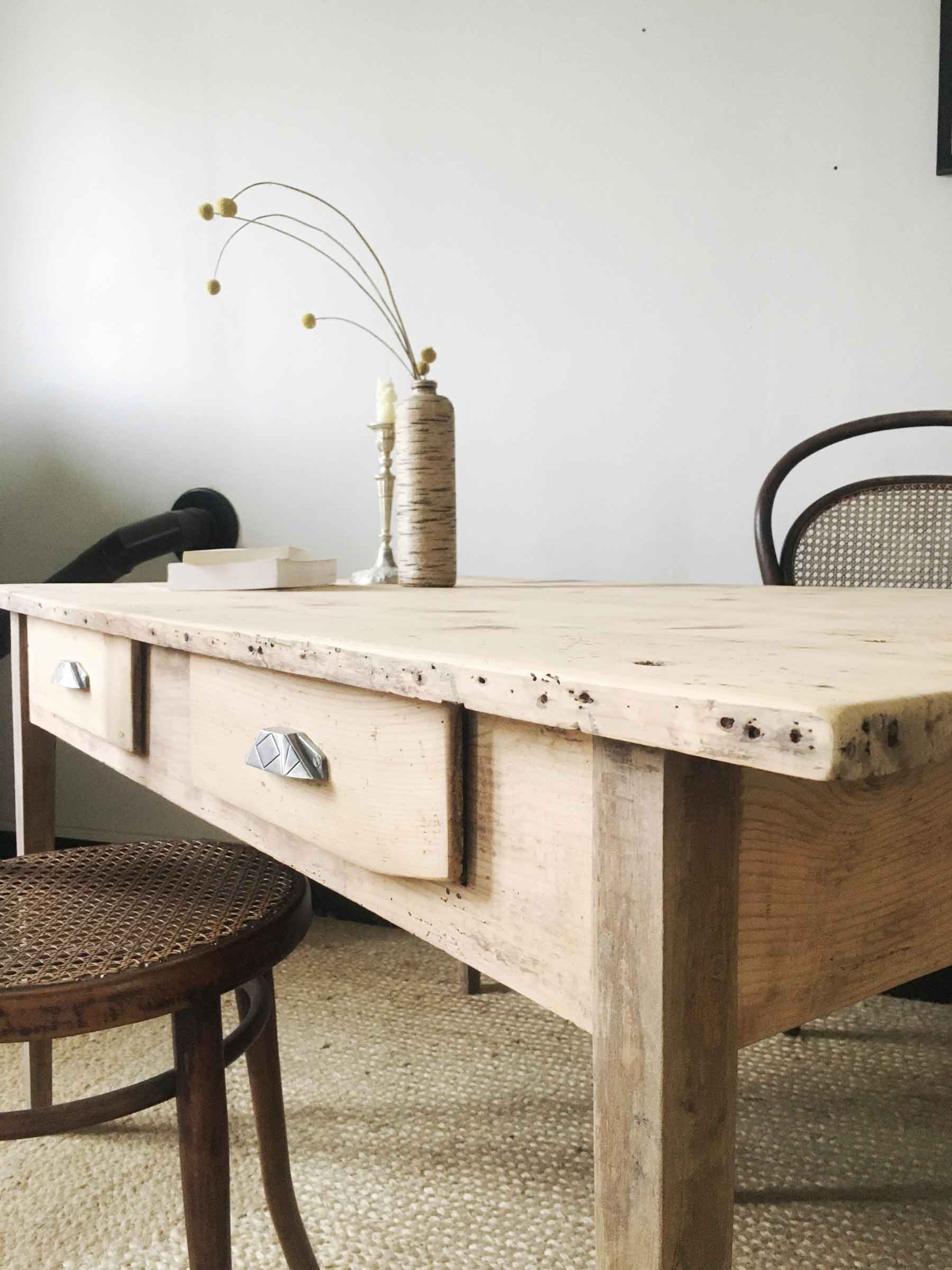 Antique dining table