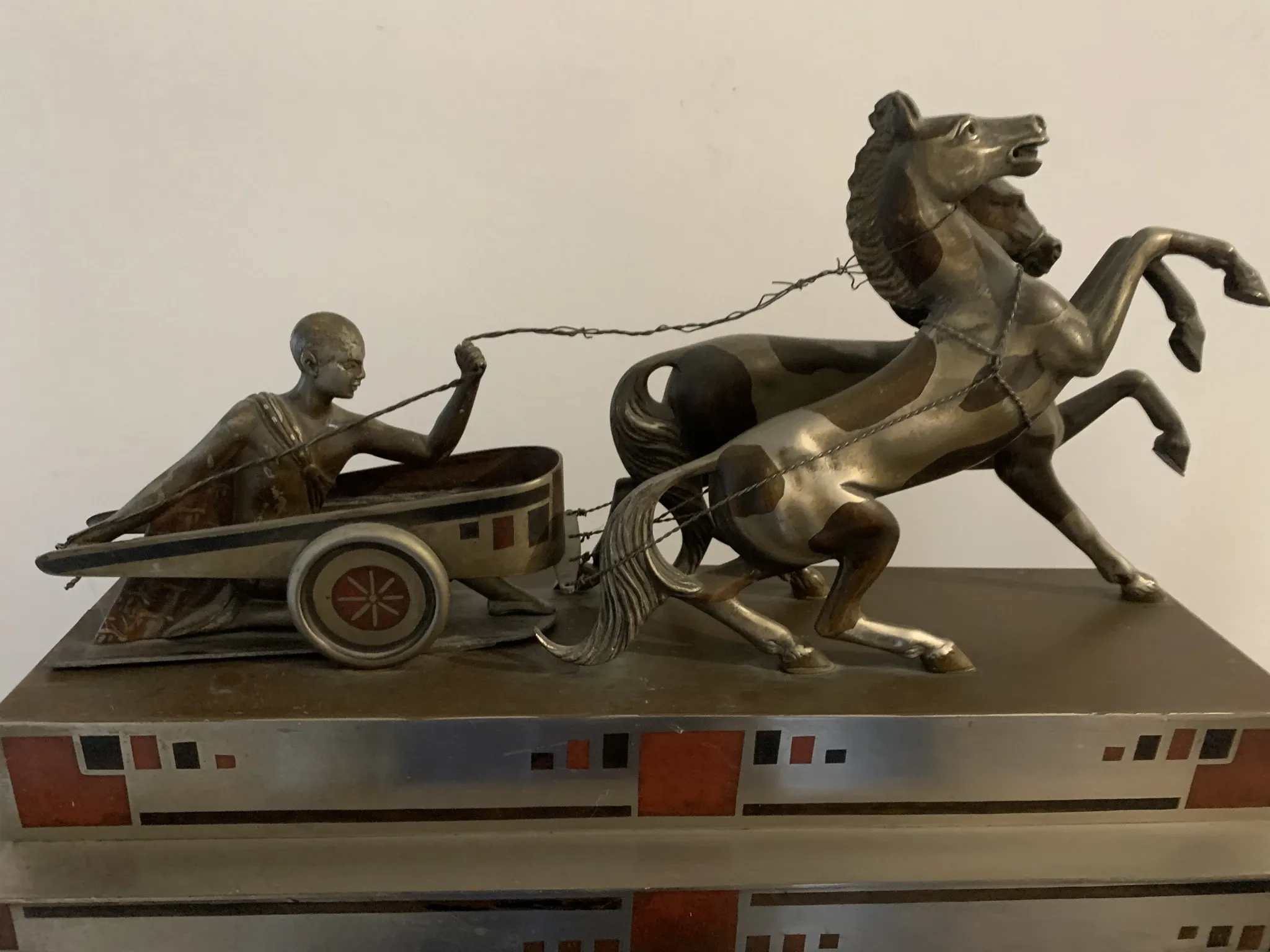 Art Deco fireplace set
