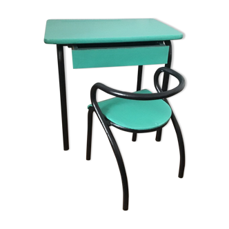 Desk and chair