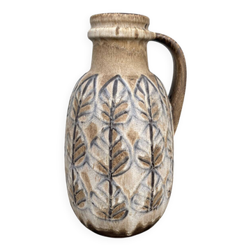 Grand vase Scheurich, fabriqué en Allemagne de l'Ouest