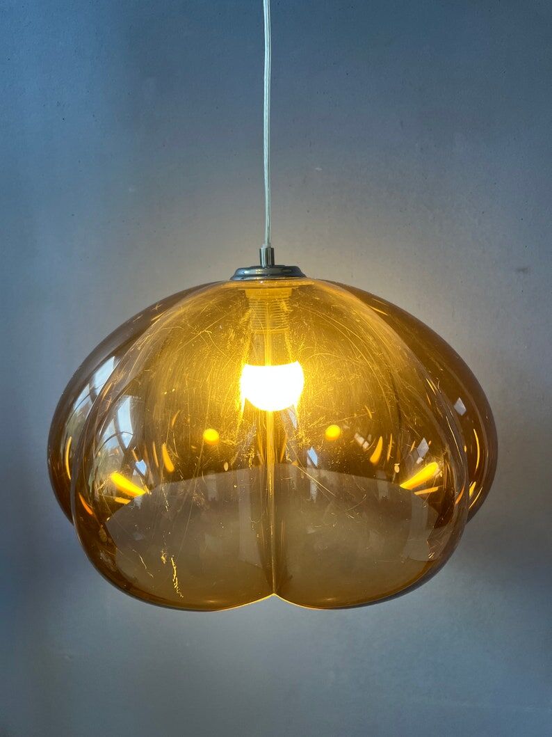 Pendant lamp Herda space age 70s