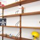 Royal System teak wall shelf by Poul Cadovius for Cado, 1950s