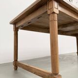 Table de ferme en hêtre XL