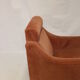 Paire de fauteuils cube en velours style Italien années 70