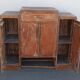 Meuble de rangement en bois ancien